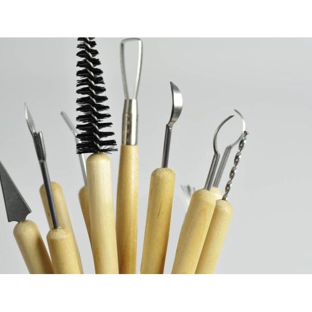 

Pottery & Sculpting Art Tools Set isi 11 / Clean up Tools Kit