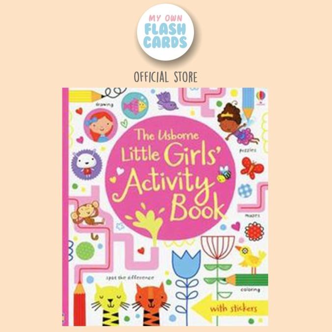 Usborne Little Girls Activity Book - Buku Edukasi Impor Anak Children