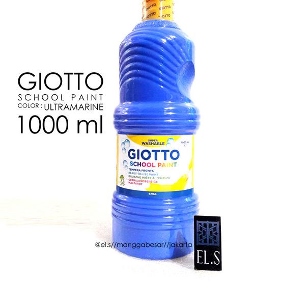 

Giotto School Paint Ultramarine 1000 ml ( Cat )