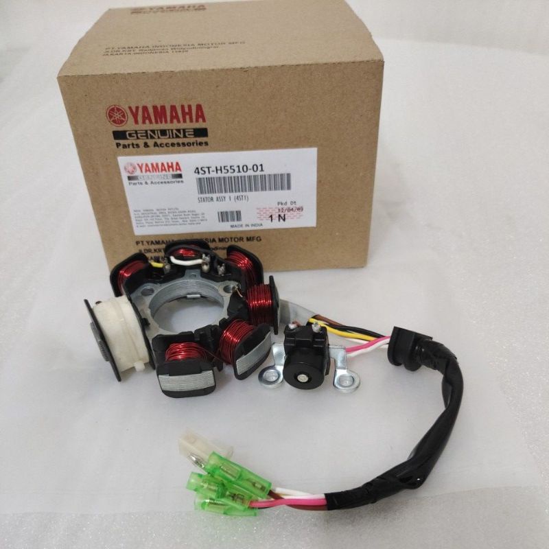 Spol spul spoll Spull assy Stator Assy Comp Yamaha Crypton - Vega R lama 2004 ORIGINAL India - ABC M