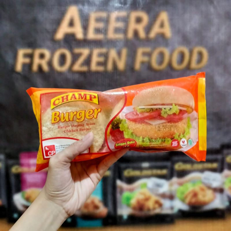 

Champ Burger Daging Ayam 315Gr