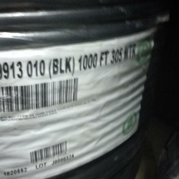 KABEL RG8 BELDEN 9913 / KABEL COAXIAL RG-8 USA BELDEN 50 OHM