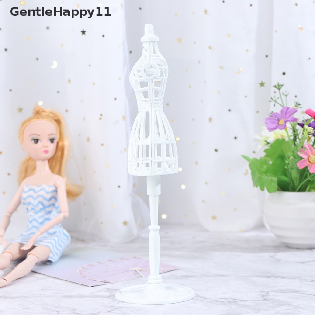 Gentlehappy Boneka Display Holder Baju Gaun Gown Manekin Model Stand Holder Fantasy id