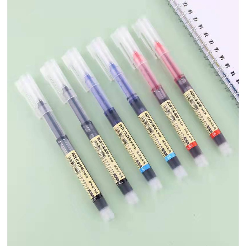 

1Pack = 10Pcs Pena Unik Gel Cair #ST003 / Pulpen Gel Cair / Ballpoint / Alat Tulis Kantor