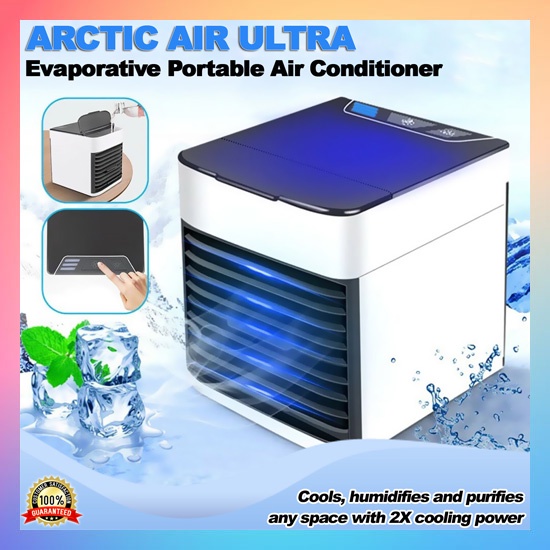 ARTIC AIR COOLER AC Mini Portable Kipas Penyejuk Udara Ruangan AC Mini Pendingin Portable