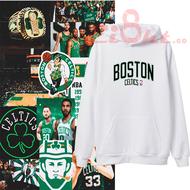 Jaket Hoodie Boston Basket Ball Boston Celtic Series