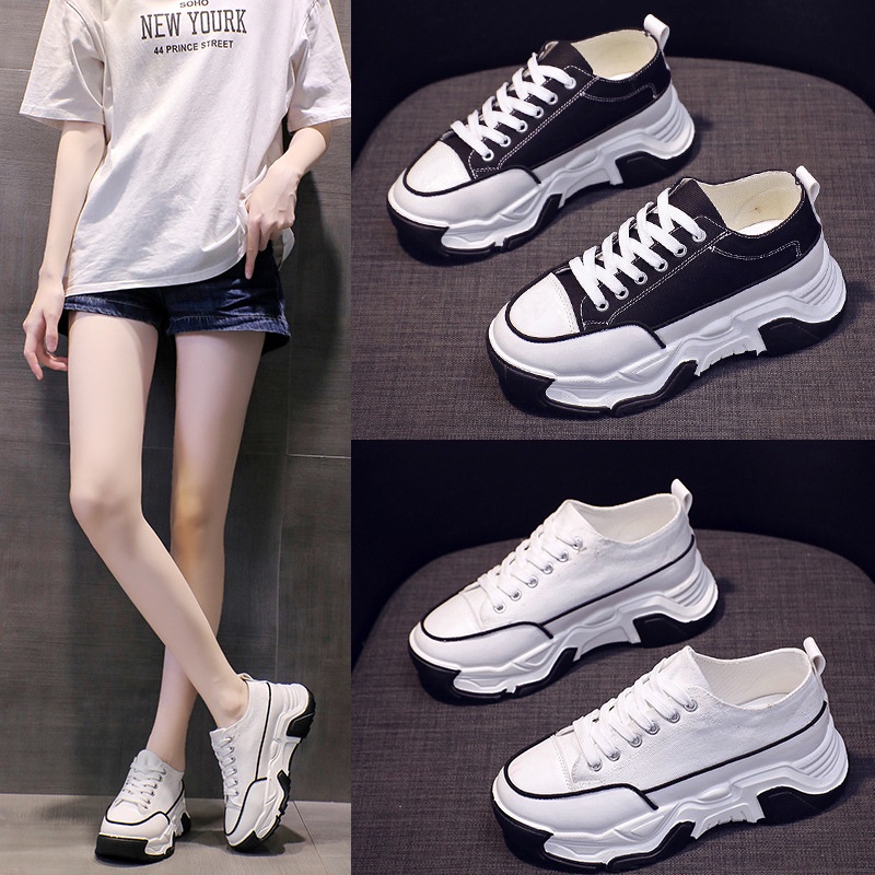 COD POS 1180 Sepatu Sneakers Wanita Premium Sepatu Kekinian