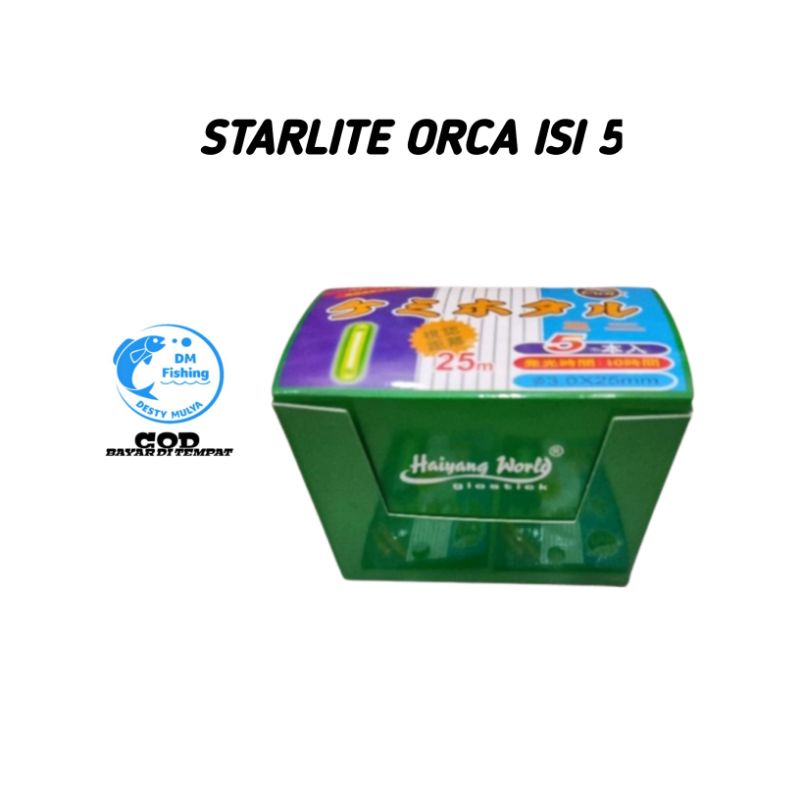 STARLITE ORCA  ISI 5 PER SACHET