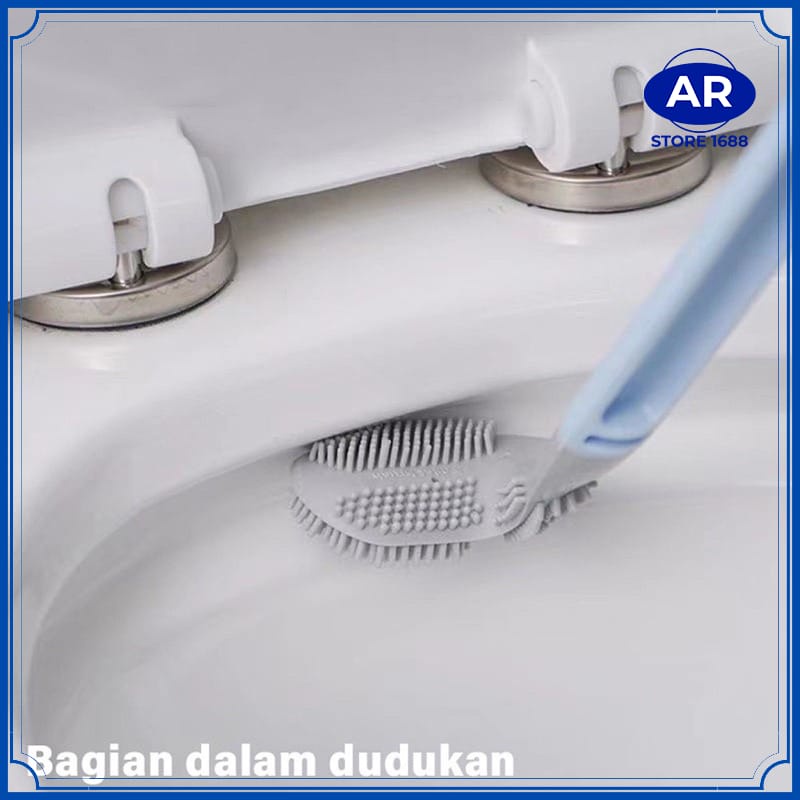 AR-Brush Toilet Golf Silicone / Sikat WC Silikon / Sikat Closet / Sikat Toilet