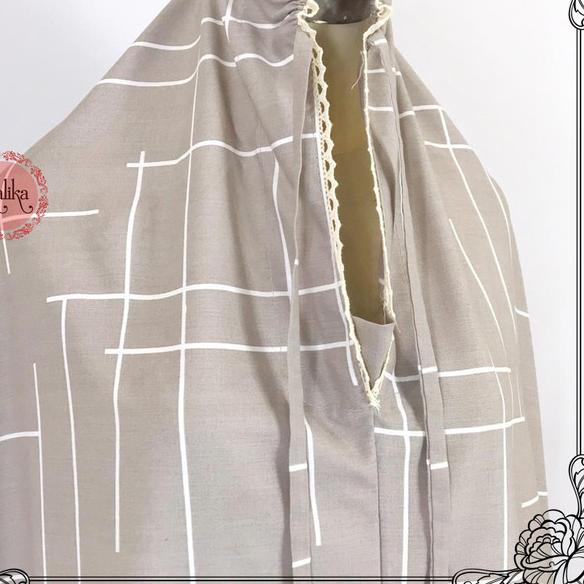 Mukena Bahan Katun Adem / Katun premium / Perlengkapan sholat / V6 - Putih