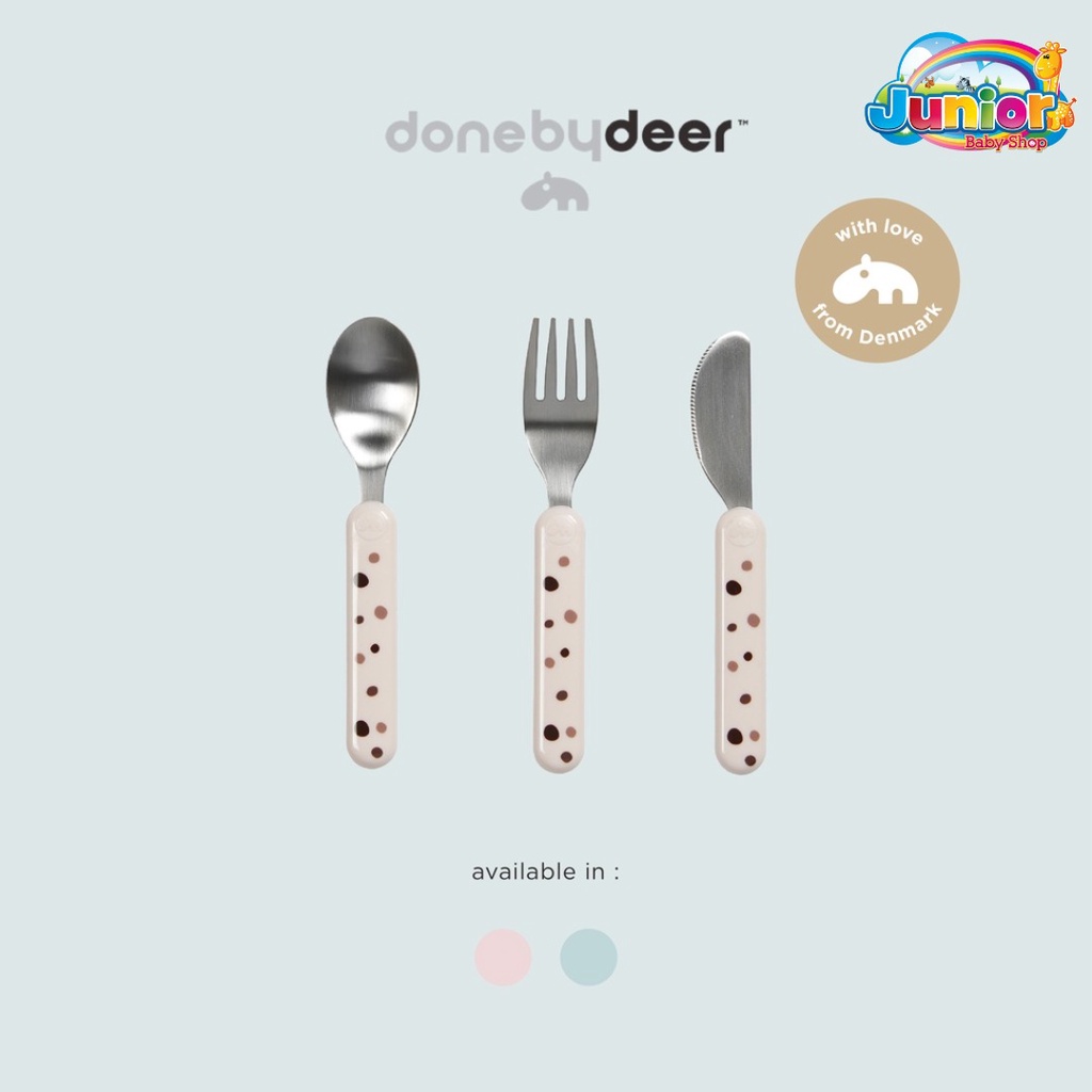 Done by Deer Cutlery Set Dreamy Dots