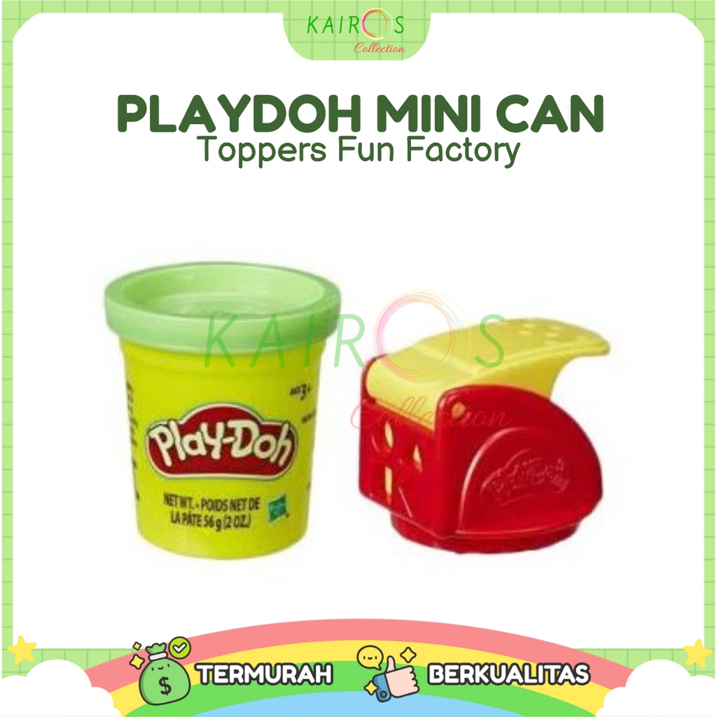 PlayDoh Mini Can Toppers Fun Factory