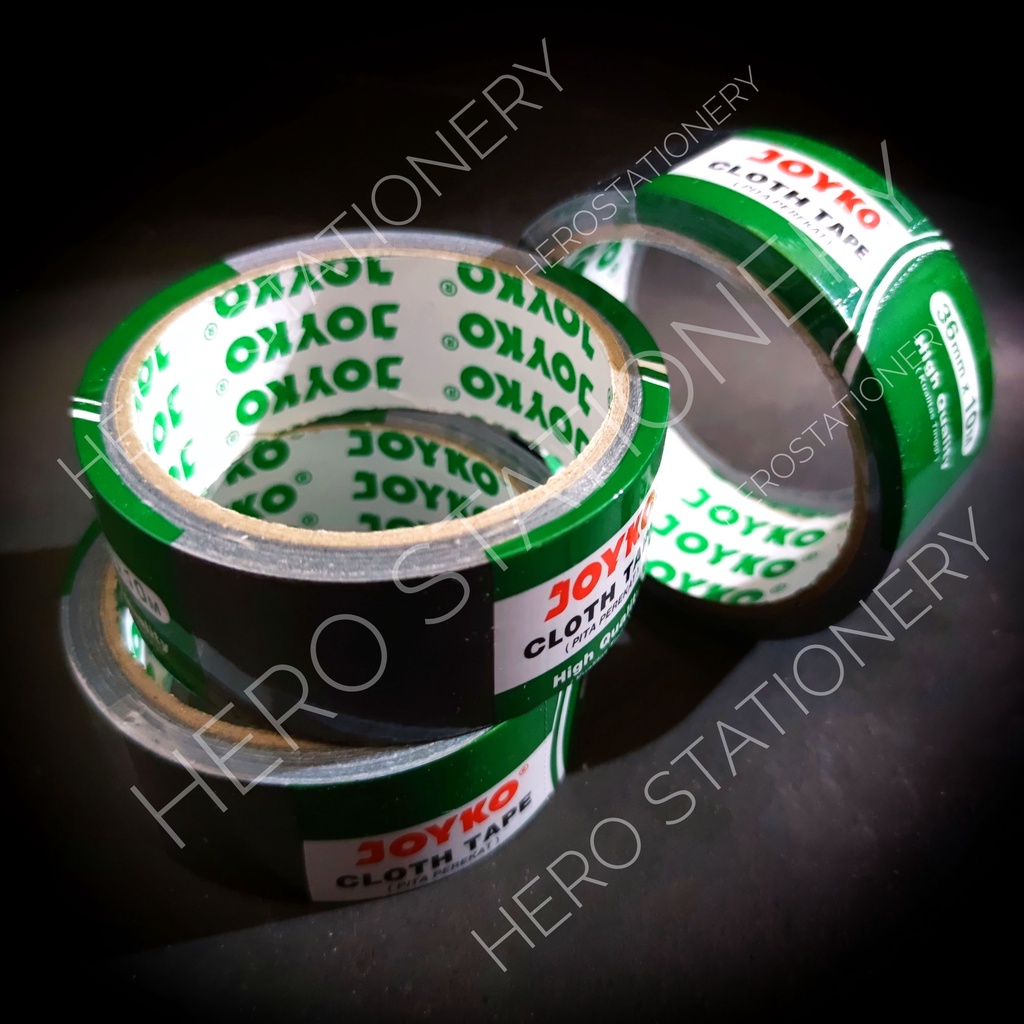 

Joyko lakban kain hitam black cloth tape CLT-03