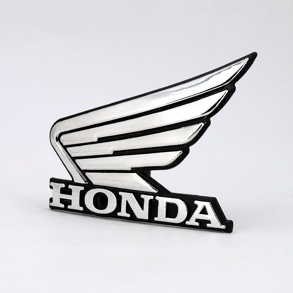 blem motor ( wing) Sayap honda 3D tebal kaku Sticker Logo Emblem Honda untuk Mobil Honda 2 pcs  (Left + Right)