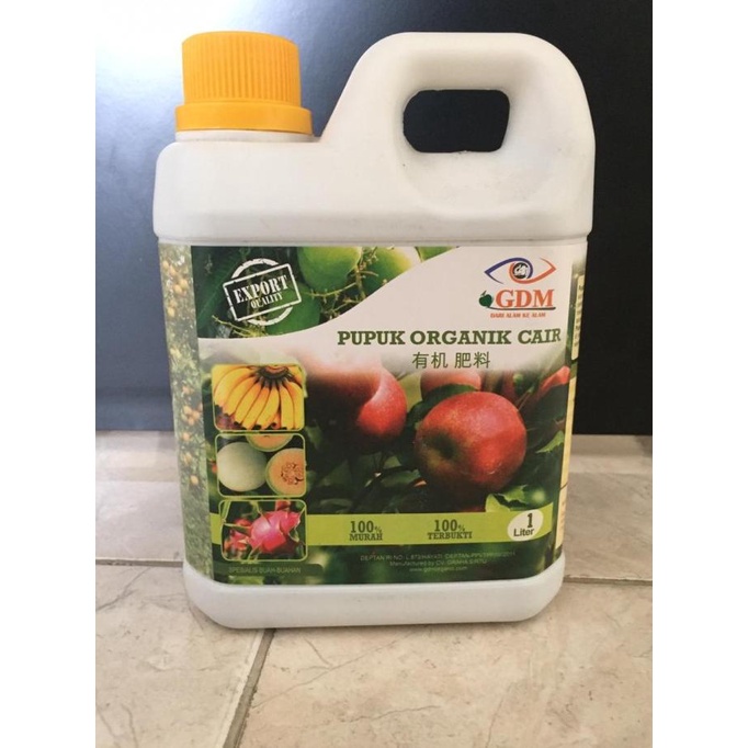 Pupuk Organik GDM Spesialis Buah-Buahan 1Liter