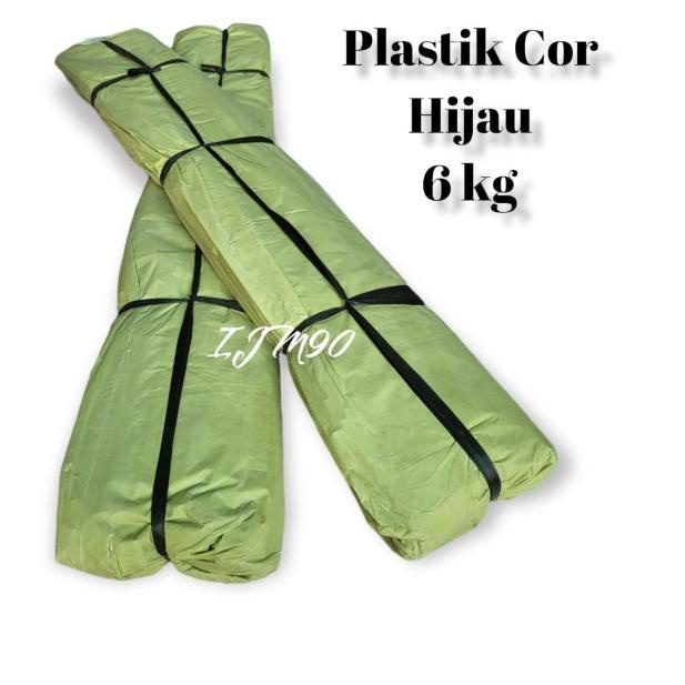

PLASTIK COR HIJAU BUTEK 6KG PANJANG +-60 METER