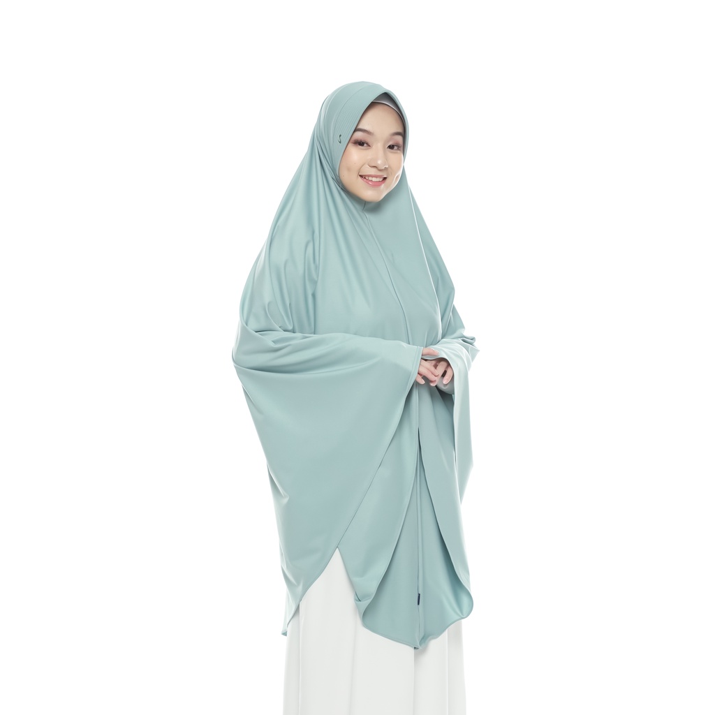 BERGO HAMIDAH SUPER JUMBO XXXL / JILBAB INSTAN JOMBO JERSY/KERUDUNG PENGAJIAN/BERBGO INTAN JERSY /BERGO MUKENA