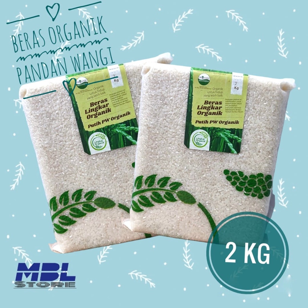 

Beras Pandan Wangi Lingkar Organik 2 kg