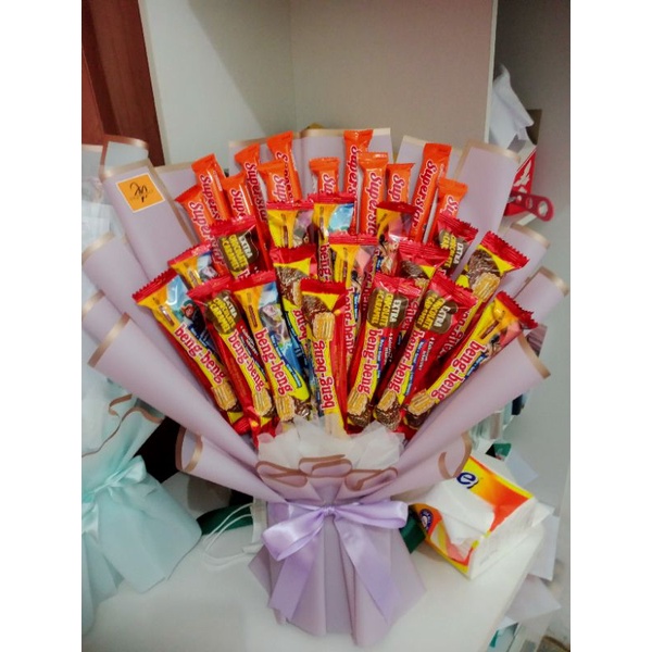 

Buket Snack Bengbeng mix Super star