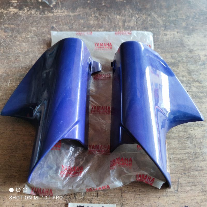 Tutup Shock Depan Yamaha FIZR Ungu Original Yamaha