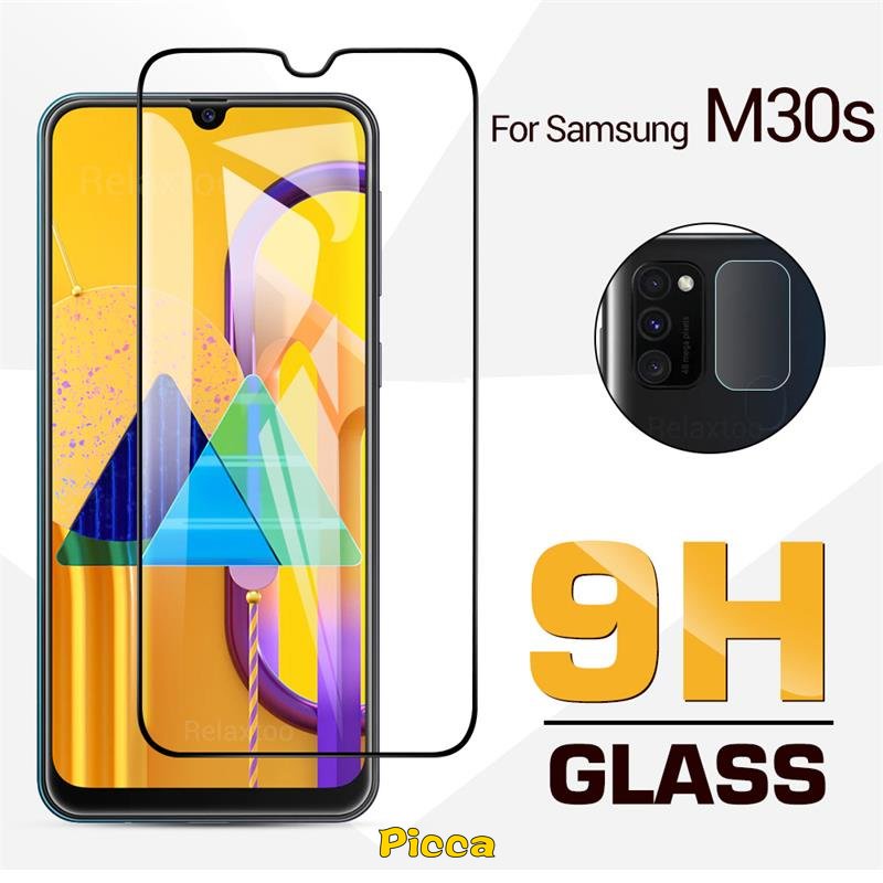 Pelindung Layar Tempered Glass 2 In 1 Untuk Samsung A13 A23 A12 A03 A22 A32 A02S A51 A52 A71 A72 A11 A50 A02 A01 A50S A21S A03s A33S A33S A10 A73 A53 A5S A33