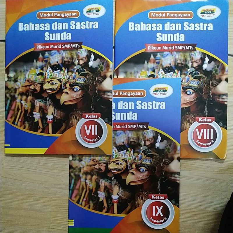 lks modul bahasa sunda kelas VII.VIII dan kelas IX semester 2 kurikulum 2013 penerbit arya duta