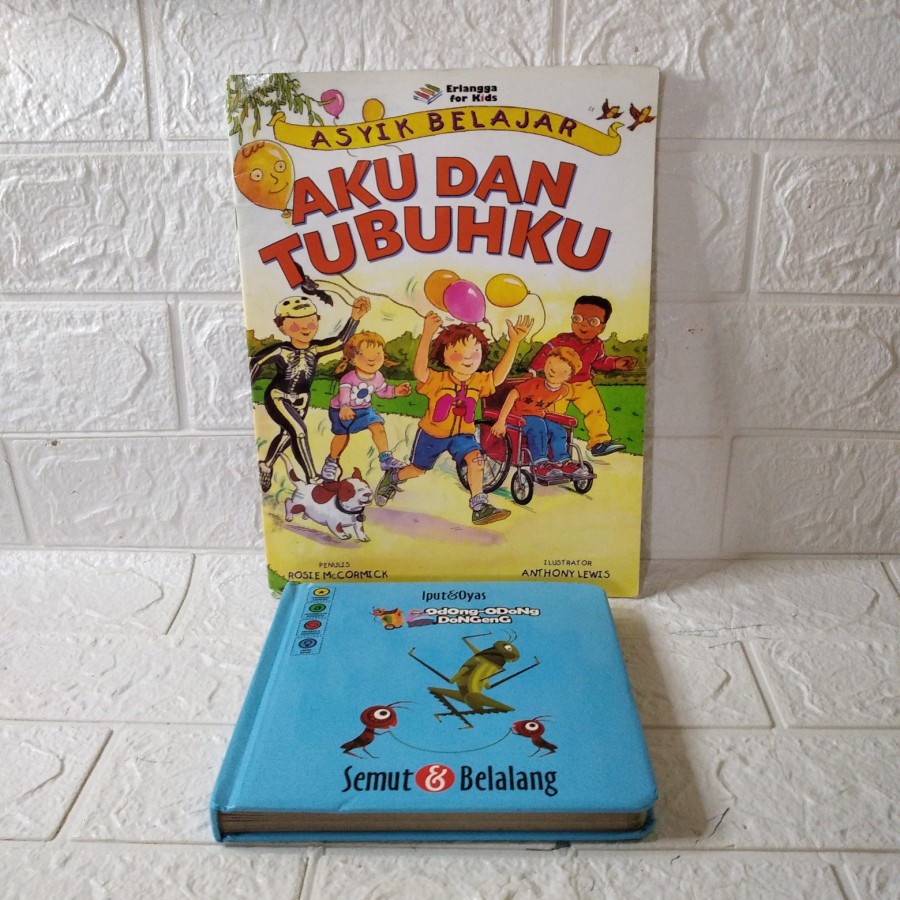 Asyik Belajar Aku dan Tubuhku Erlangga for Kids