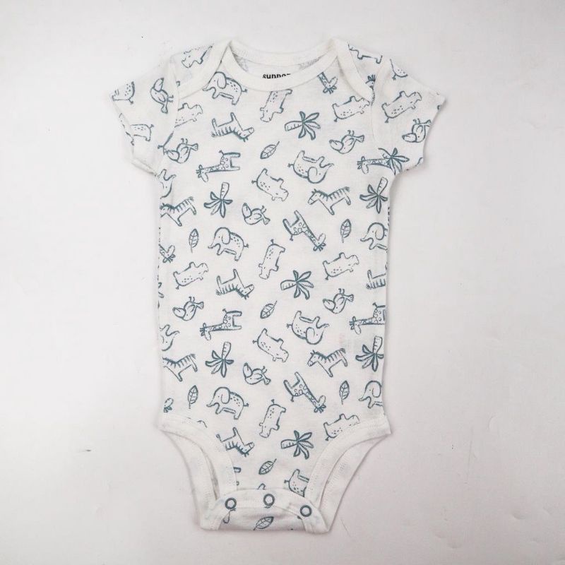 BABY K2 - Baby Bodysuit Isi 5 Pcs Motif Circus