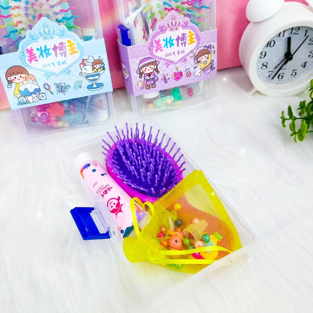 PAKET SET DIY SISIR STICKER KREATIFITAS ANAK LWX-0715