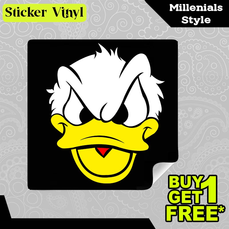 

Stiker Sticker Donald Duck Karakter Kartun Anak Lucu dan Imut Aesthetic Bahan Vinyl Satuan Anti Air