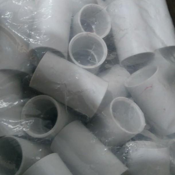 100 Buah Soket Pipa Listrik Conduit Sok Sock Socket Sambungan Lurus