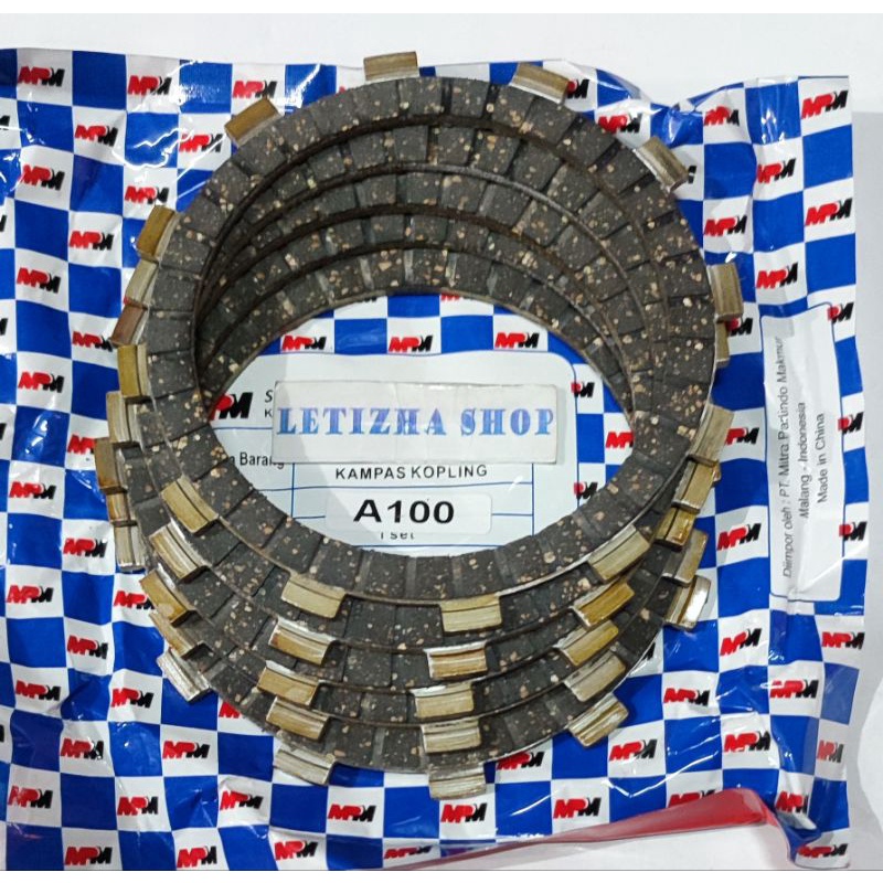KAMPAS KOPLING SZK A100 A100X PLAT KOPLING SUZUKI A100 A 100 A100X ECONOS