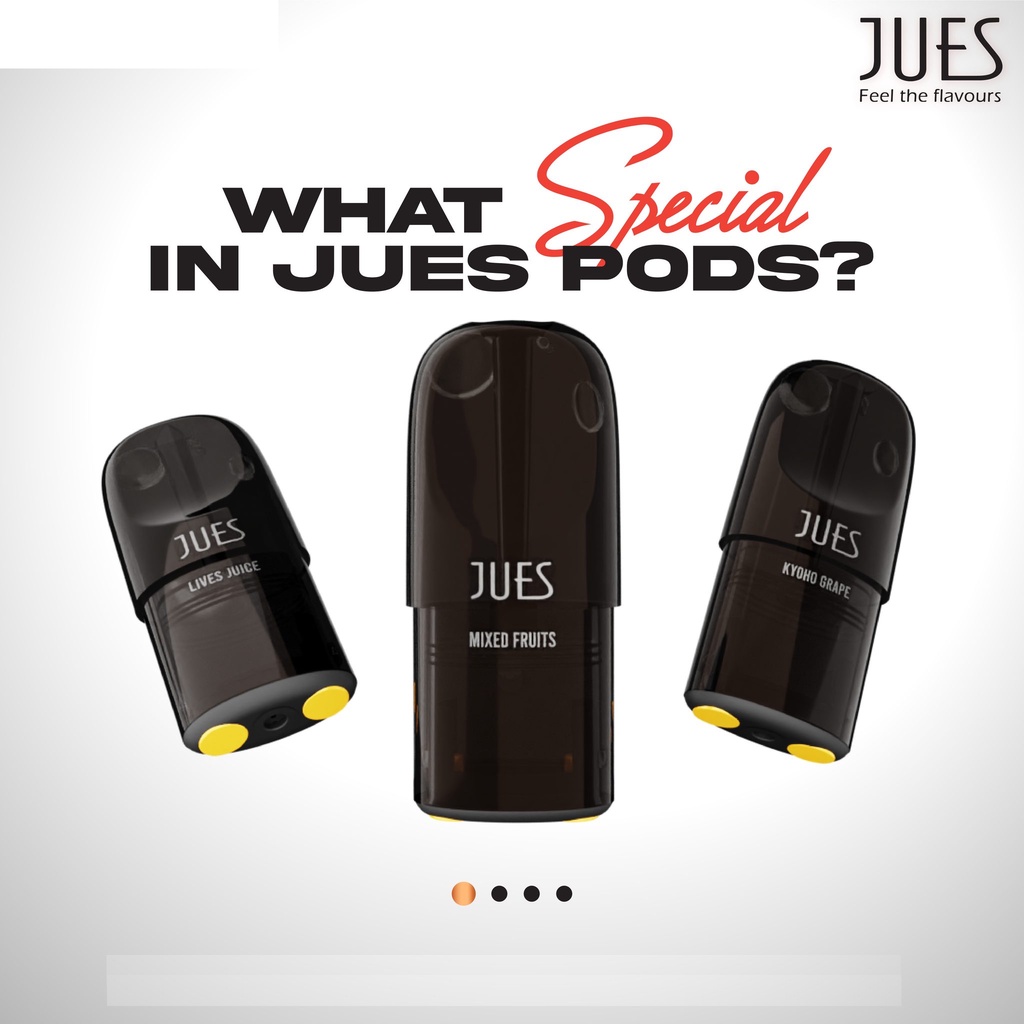 JUES Pods Pro Ceramic - Rainbow Candy - Compatible with RELX Infinity Essential