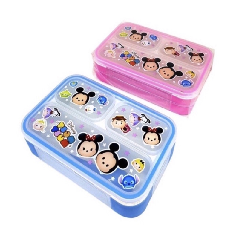 LUNCH BOX MOTIF SEKAT 3 MINI / Karakter SEKAT 3  / LUNCHBOX mini + sendok  LEAKPROOF