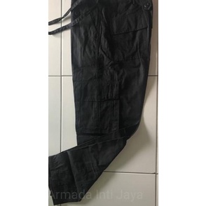 Celana Panjang Pria Hitam PDL |Ripstok|Cln Pjg Pria PDL Hitam Kotak - Hitam, 36