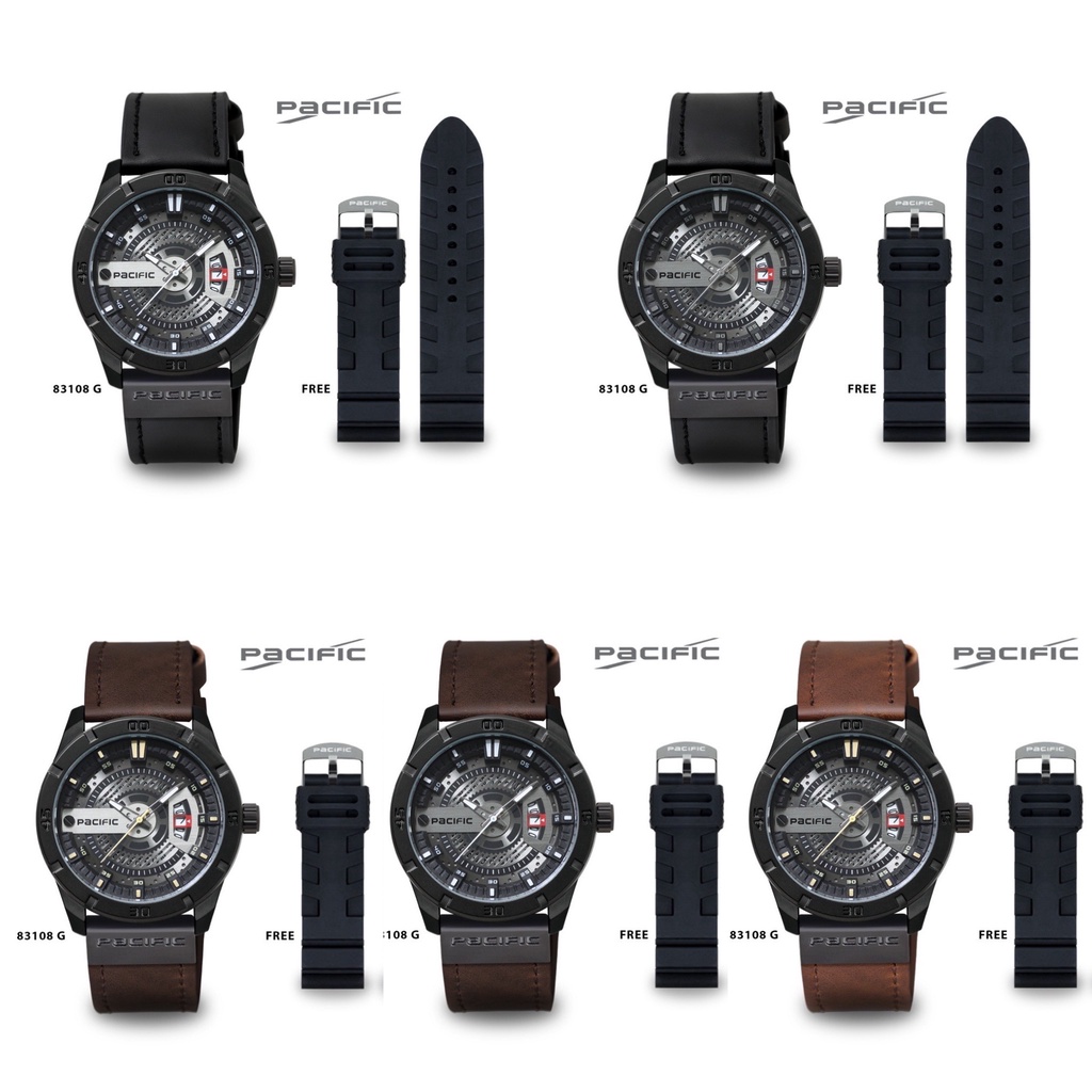 Jam Tangan Pria PACIFIC 83108 / Jam Tangan PACIFIC 83108 / Jam Tangan Pria Original / Jam Tangan Pac