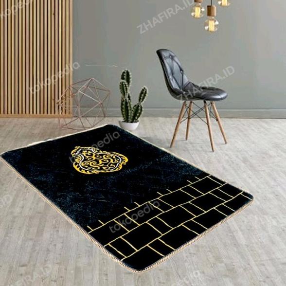 sajadah turki / sajadah tipis / sajadah murmer - Merah