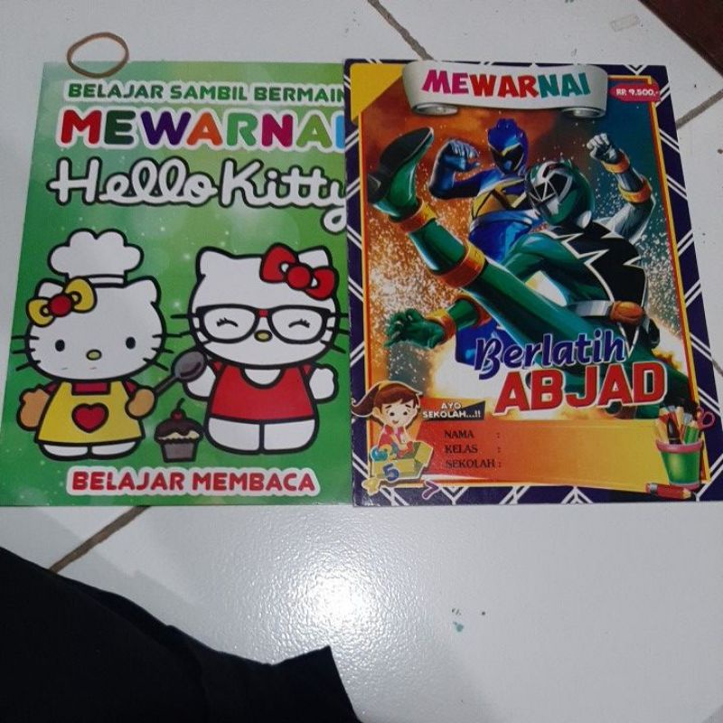 

Buku mewarnai sambil belajar