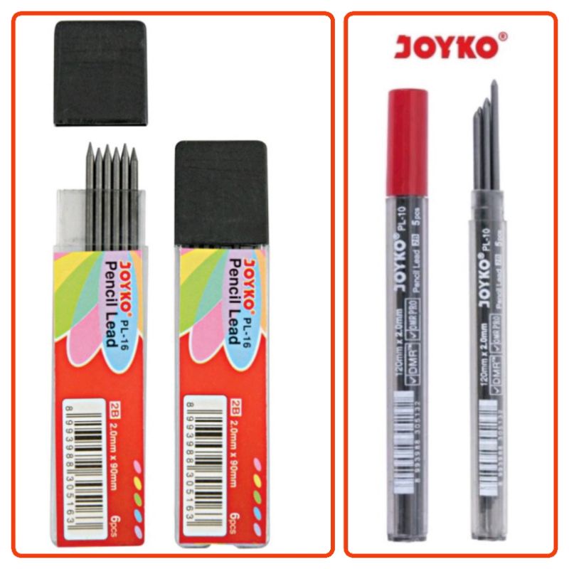 

ISI PENSIL MEKANIK 2.0 JOYKO PL-16 , PL-10