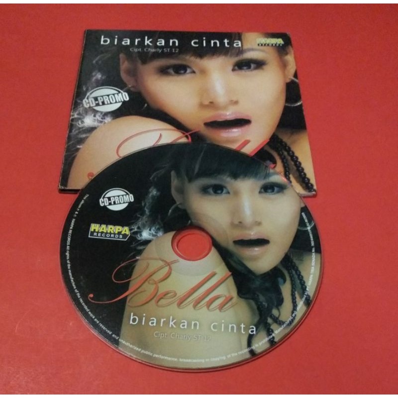 kaset cd musik sengel promo radio Bella / biarkan cinta