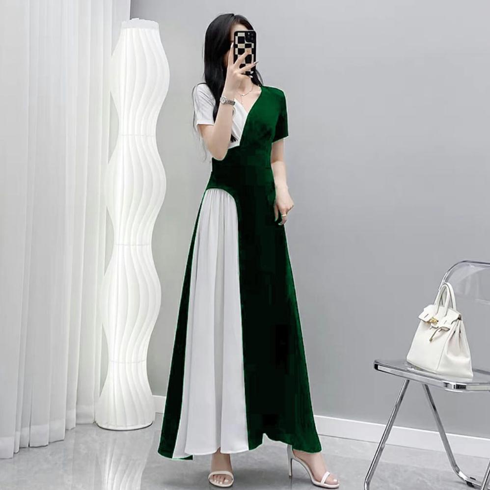 PRODUK- QUINNYSHOP-COD-BAJU DRES CASUAL WANITA KOREA TERBARU-DRES NATAL .