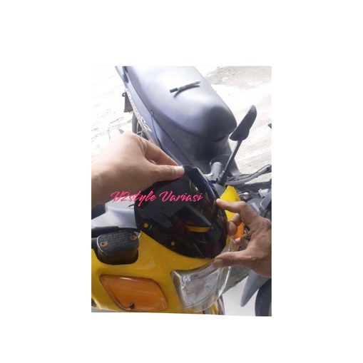 VISOR  F1ZR 125ZR 125Z PNP BAHAN ABS ANTI CRACK ORIGINAL MOSCOW WARNA HITAM WINSIL YAMAHA X1 FIZR F1Z R F125ZR SATRIA HIU 2T 2 TAK 2TAK JUPITER Z Z1 VEGA R ZR MIO S GT J SMILE SUPRA FIT FROCE ONE 1 WINDSHIELD BATOK DEPAN PISOR F1Z R PLUG AND PLAY BAUT CNC