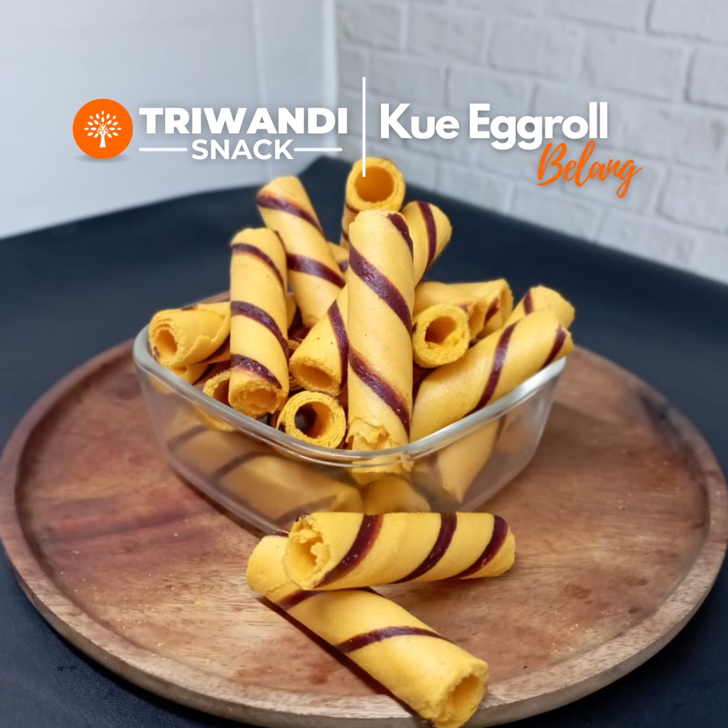 

Kue Egg Roll Belang 100 - 250 gr TRIWANDI SNACK oleh oleh bandung