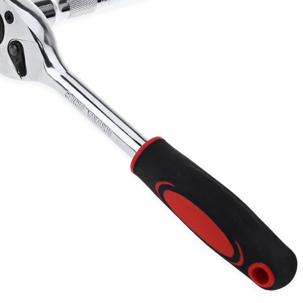 Set Kunci Ring Pas CR-V Drive Socket Set 1/4 Set Kunci Shock 12 PCS