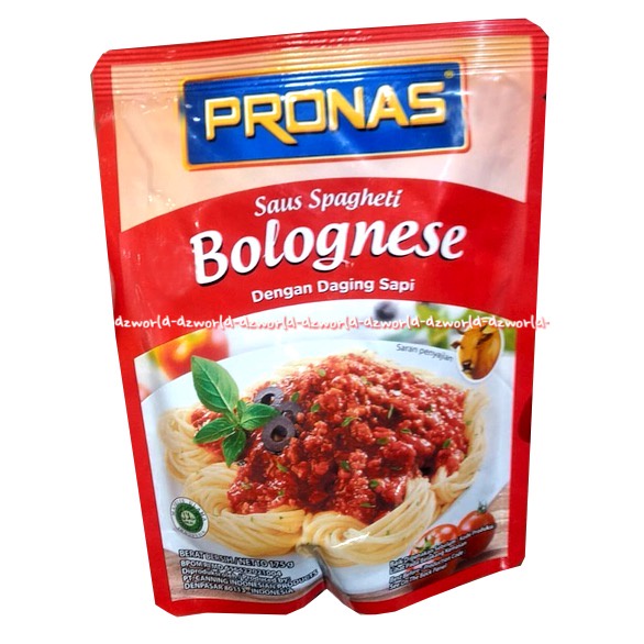 Pronas Saus Spagheti Bolognese 150gr Spageti Bolognase Sauce  Saos Untuk Pasta Mie Mi Spageti Bolones