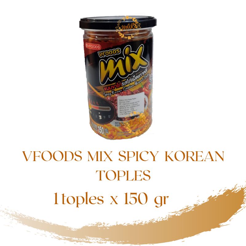 VFOODS Mix Spicy Korean Jar 150 gr