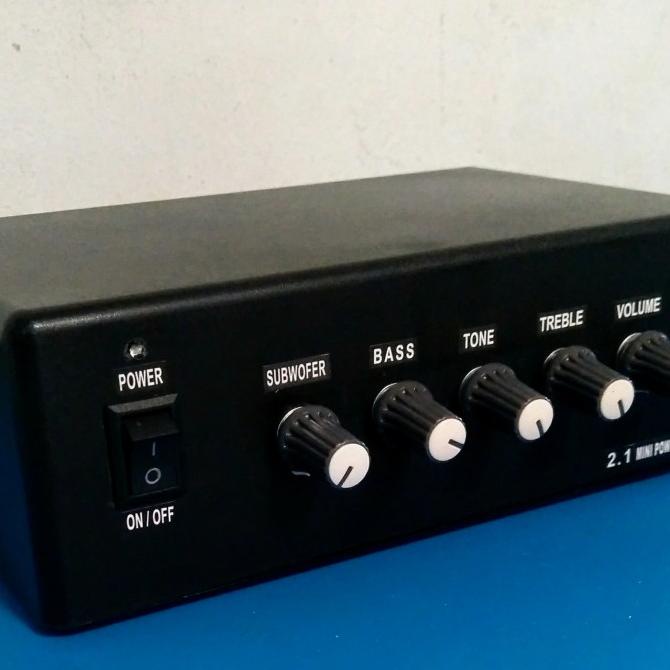 Mini amplifier 2.1 class D