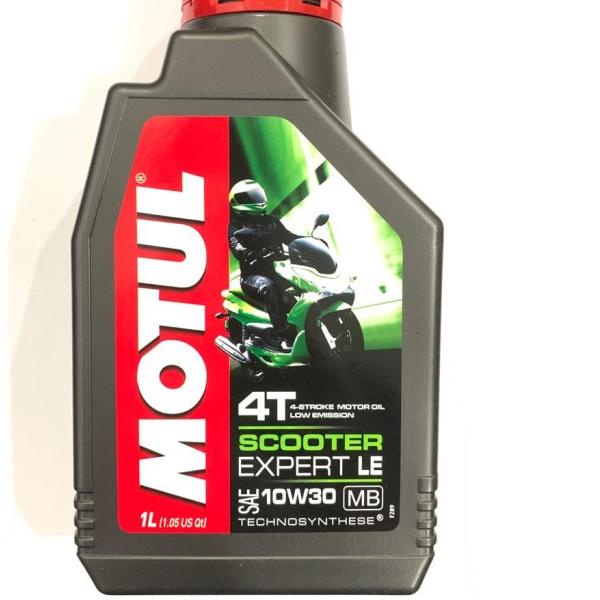OLI MOTUL SCOOTER EXPERT LE 10W30 1LITER NMAX PCX AEROX VARIO 125 150