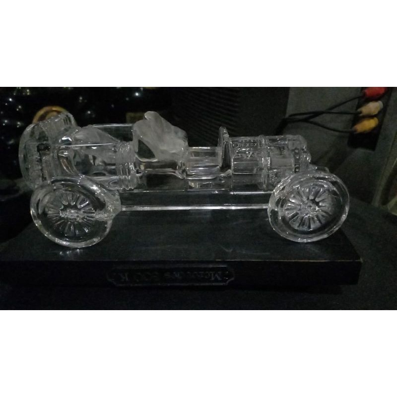 Pajangan Mobil Kuno Crystal Kristal Asli
