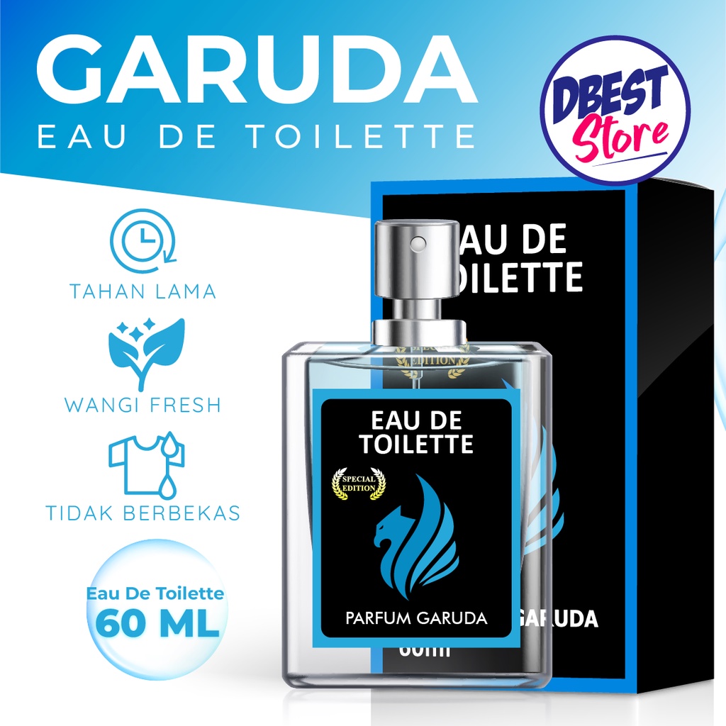 READY JKT - Parfum Garuda Indonesia 60ml Parfum Eau De Garuda Wangi Tahan Lama Premium